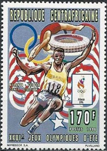 1996 Central Africa – Olympic Games & Fulton County Stadium