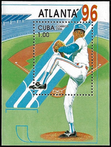 1996 Cuba – Atlanta '96 Souvenir Sheet