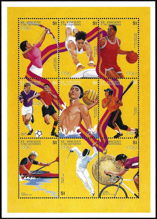 1996 St. Vincent – Olympics and Cuba