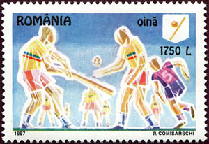 1997 Romania – Oina, predecessor to baseball