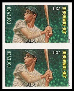 Joe DiMaggio – MLB All-Stars Stamp, Imperforate