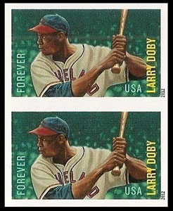 Stamp Announcement 12-40: Major League Baseball All-Stars: Larry Doby