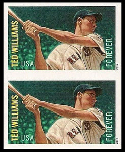 Ted Williams – MLB All-Stars Stamp, Imperforate