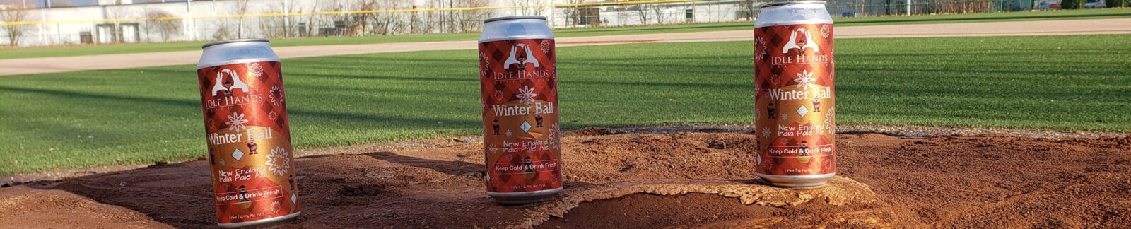 Winter Ball IPA by Idle Hands Brewery