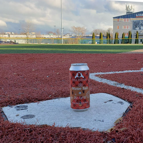 Winter Ball IPA at Home Plate by Idle Hands Brewery