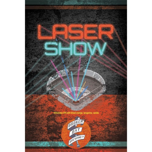 Broken Bat Brewing – Laser Show