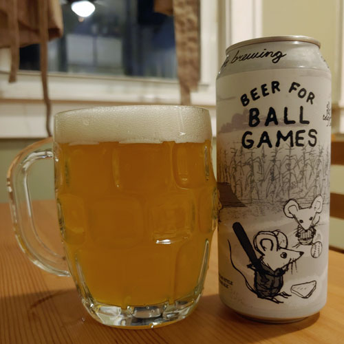 Off Color Brewing – Beer for Ball Games glass