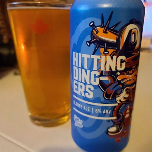 One Time – Hitting Dingers Blonde Ale can