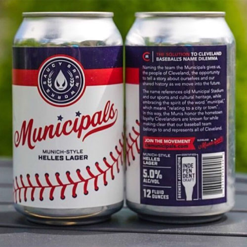 Saucy Brew Works – Municipals cans