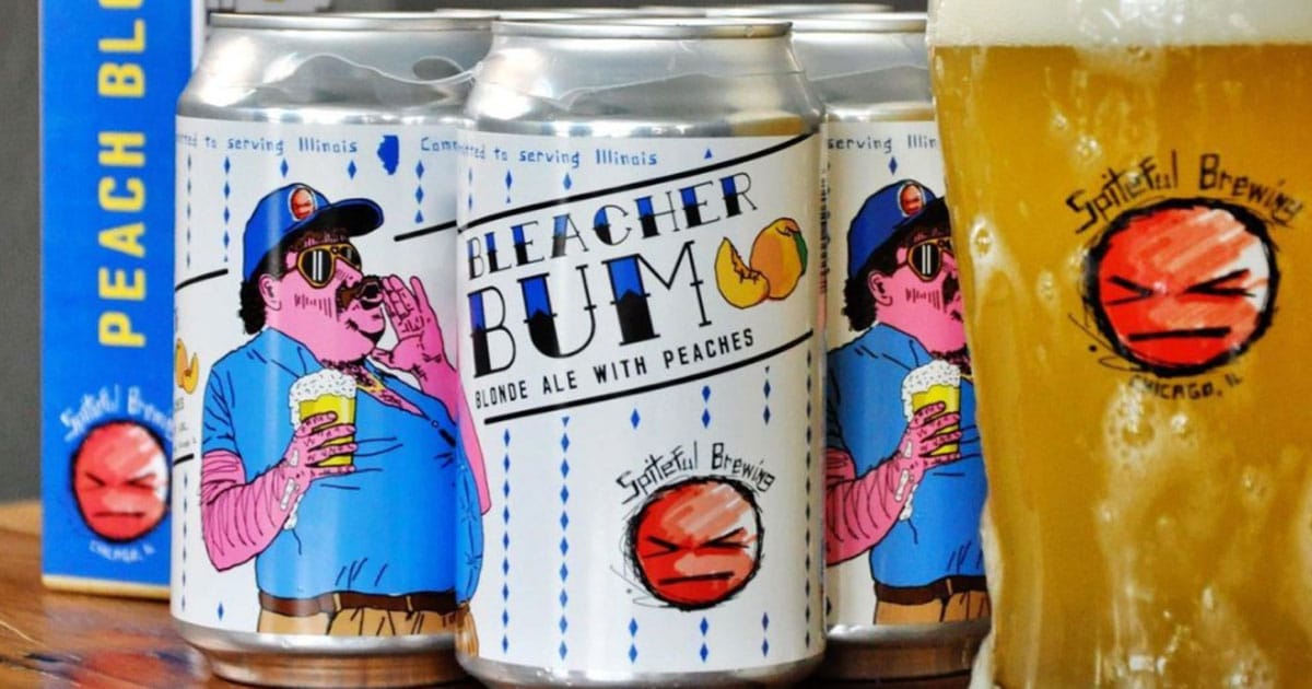 Bleacher Bum Spiteful Brewing Baseball Life