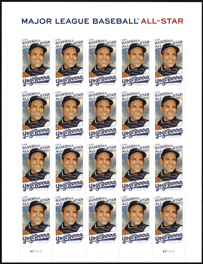 Yogi Berra Stamp May Be the Last Baseball One for a While - The