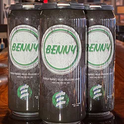 Broken Bat Brewing – Benny Mexican Lager Cans