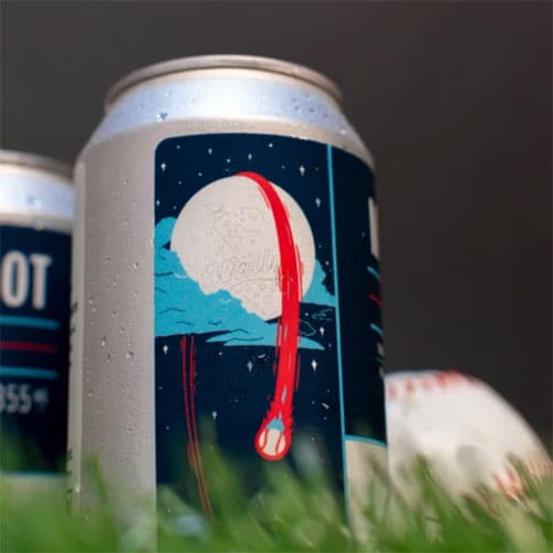 Moon Shot Double IPA Label Art