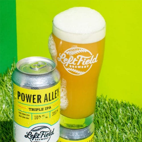 Power Alley Triple IPA in a Glass