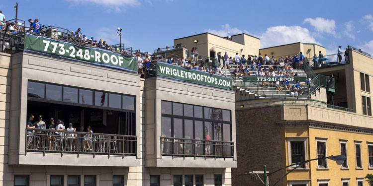 Wrigley Rooftops in Wrigleyville