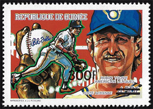 1991 Guinea – Robin Yount (300F Surcharge)