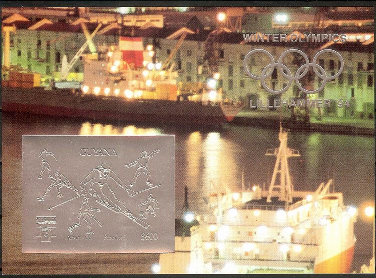 1992 Guyana – Winter Olympics Lillehammer '94 and Silver SS