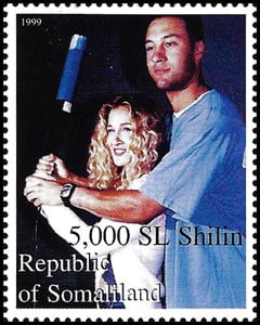 1999 Somaliland – Movie Stars, Derek Jeter and Sarah Jessica Parker