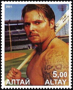 2001 Altay – Sports Hall of Fame 2001 with Jason Giambi