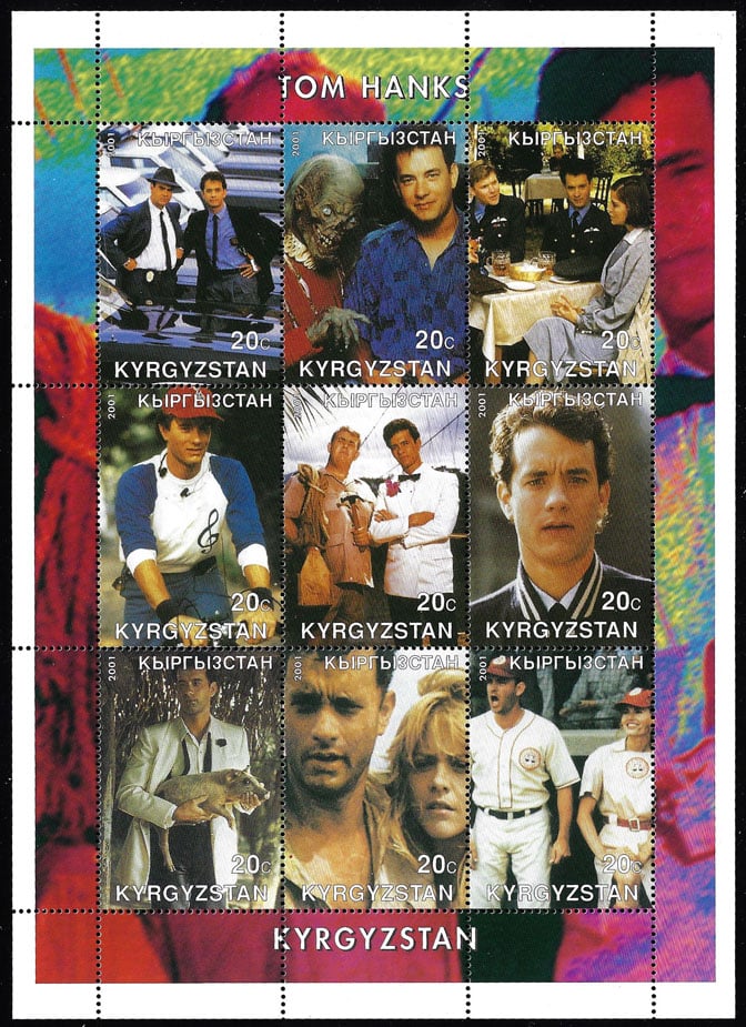 2001 Kyrgyzstan – Tom Hanks Movies SS