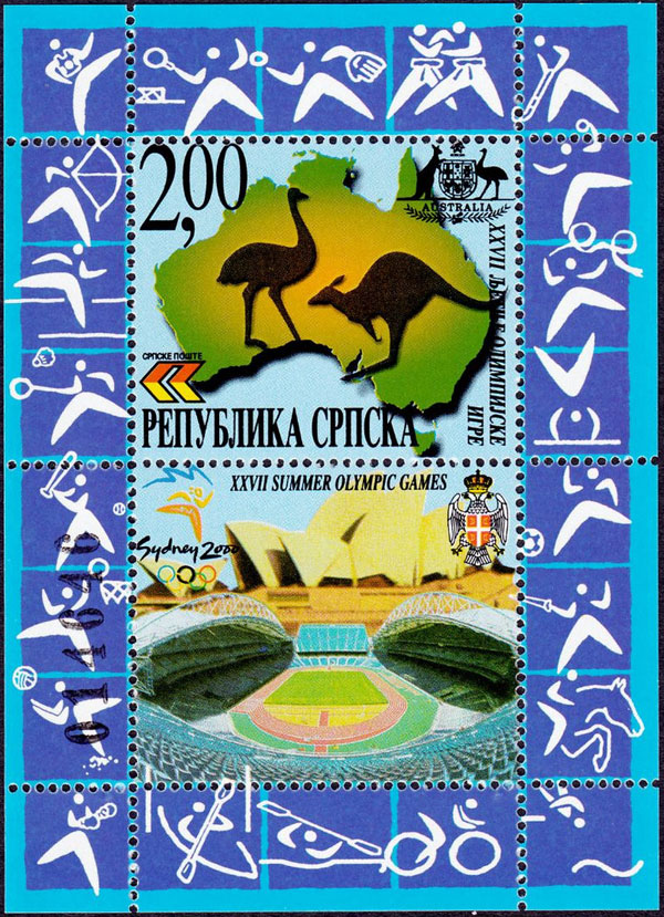 2001 Serbia – Sydney 2000, baseball pictograms