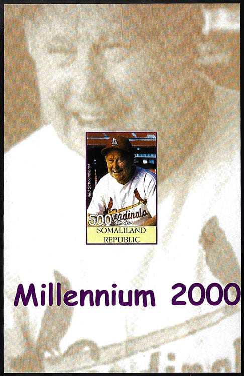 2001 Somaliland – Millennium 2000 with Red Schoendienst