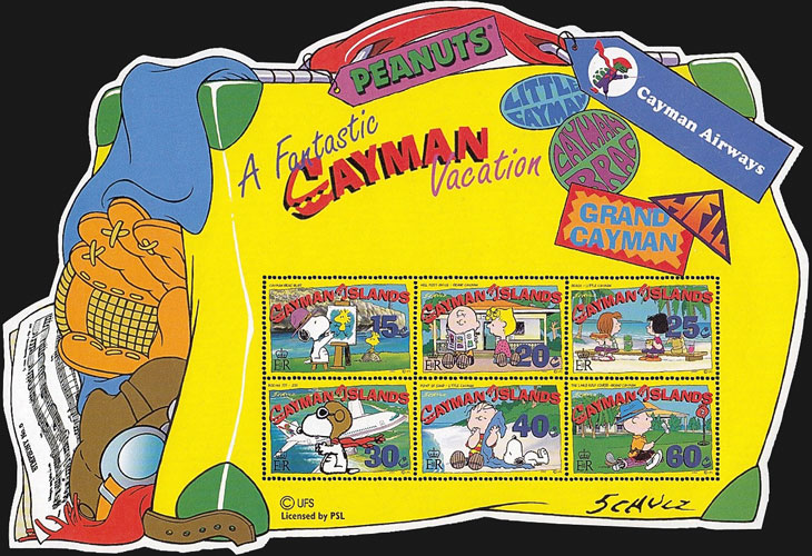 2002 Cayman Islands – Peanuts – A Fantastic Cayman Vacation