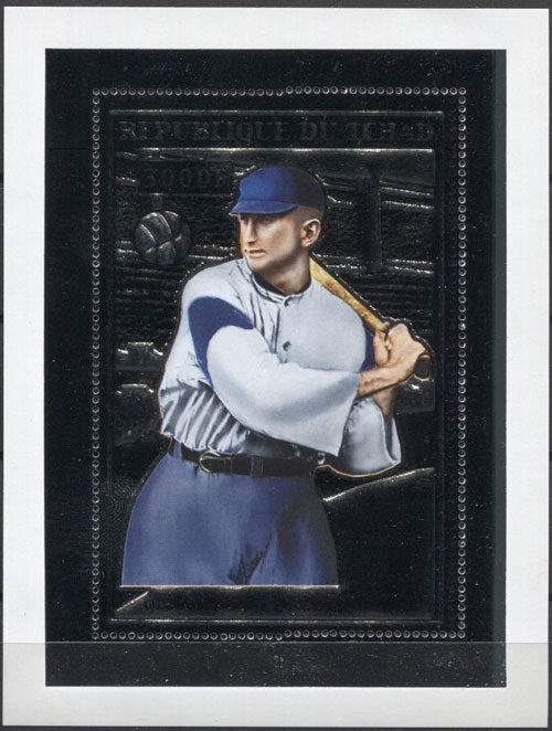 2002 Chad – Baseball player - silver