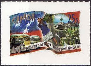 2002 Samoa – 40th Anniversary of Independence