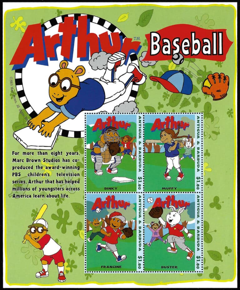 2003 Antigua & Barbuda – Arthur Baseball – $1.80