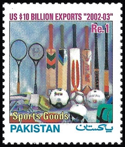 2003 Pakistan – Sports Goods, baseball bats
