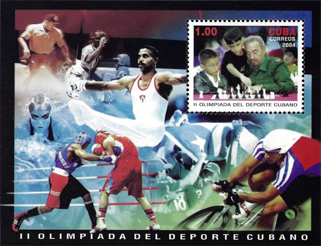 2004 Cuba – II Olimpiada del Deporte Cubano, baseball play at the plate