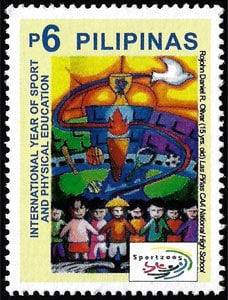 2005 Philippines – 60 Years of United Nations, dove to the right