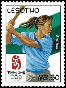 2008 Lesotho – Olympics in Beijing, softball player