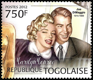2012 Togo – Anniversary of Marilyn Monroe and Joe Dimaggio