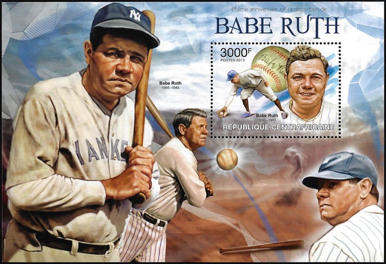 2013 Central African Republic – Babe Ruth SS x 1 value