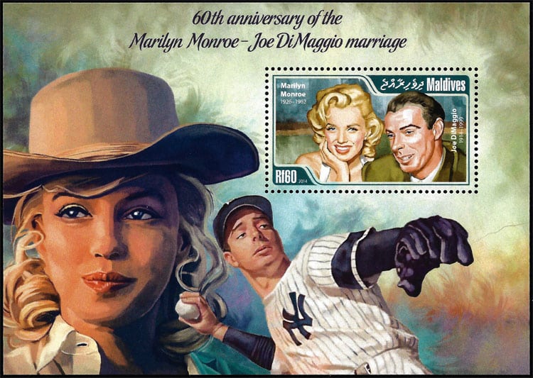 2014 Maldives – 60th Wedding Anniversary of Marilyn Monroe & Joe Dimaggio