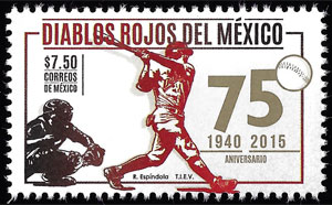 2015 Mexico – 75th Anniversary of the Diablos Rojos del Mexico