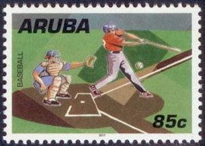 2017 Aruba – Baseball batter
