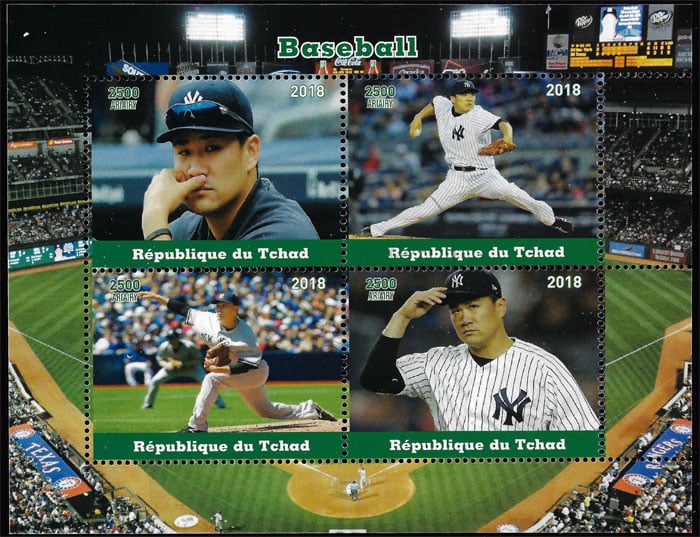 2018 Chad – Baseball – New York Yankees with Masahiro Tanaka
