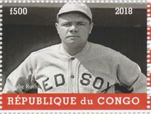 2018 Congo – American Sports Icons with Babe Ruth