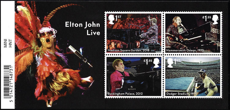 2019 England – Elton John Live SS – Playing Piano with Los Angeles Dodgers Stadium