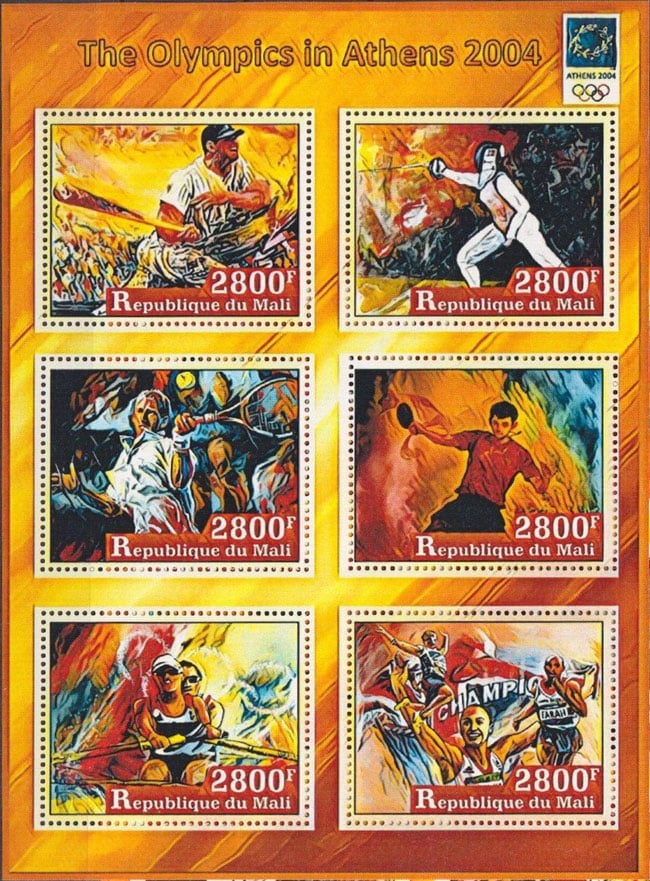 2019 Mali – Athens 2004 Olympics, baseball