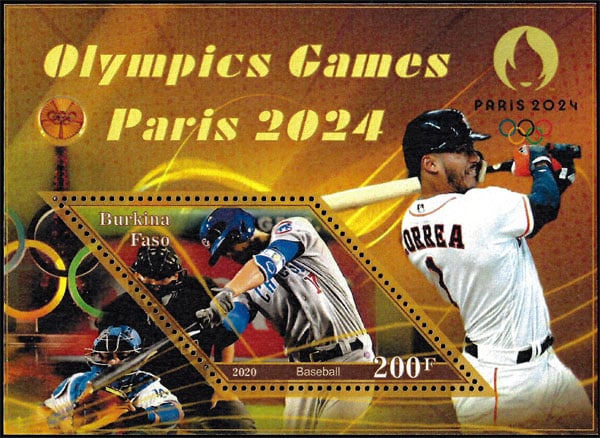 2020 Burkina Faso – Olympic Games Paris 2024 (1 value)