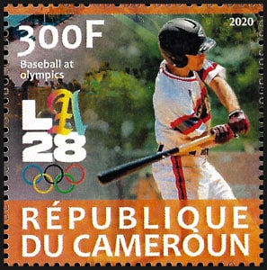 2020 Cameroon – 2028 Summer Olympics in Los Angeles, baseball