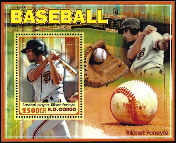 2020 Congo – Baseball Players (1 value) with Rikkert Faneyte