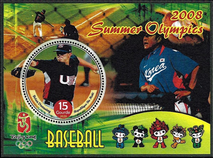 2020 Haiti – Baseball – 2008 Summer Olympics (1 value) with Brian Duensing