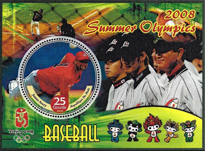 2020 Haiti – Baseball – 2008 Summer Olympics (1 value) with James Avery
