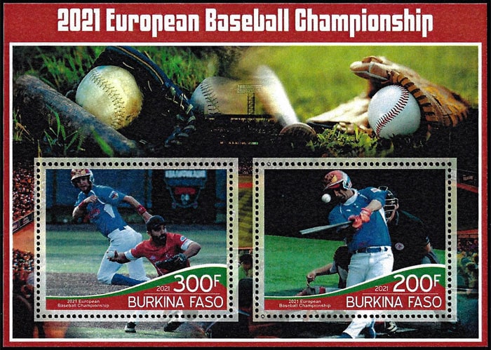 2021 Burkina Faso – European Baseball Championship (2 values)
