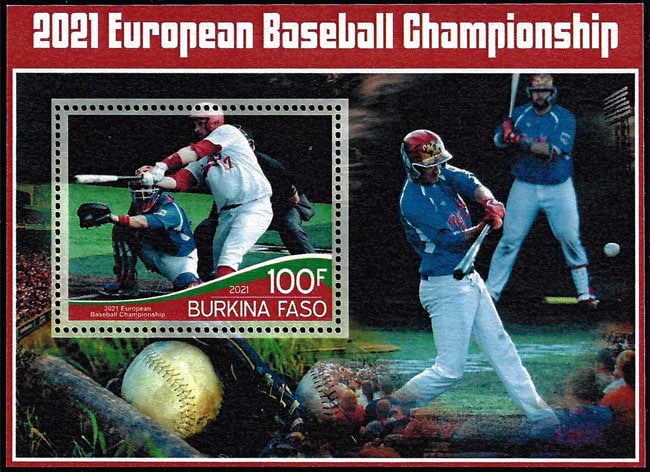 2021 Burkina Faso – European Baseball Championship (1 value)